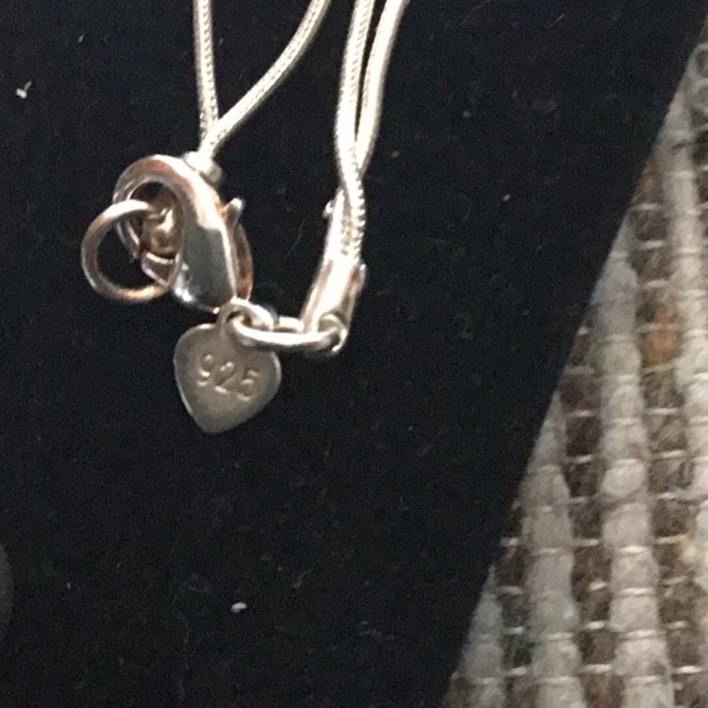 ๐โญ๏ธ๐NWOT Sterling Silver Double Heart SOLD โ๏ธโฎ๏ธ - Picture 4 of 5